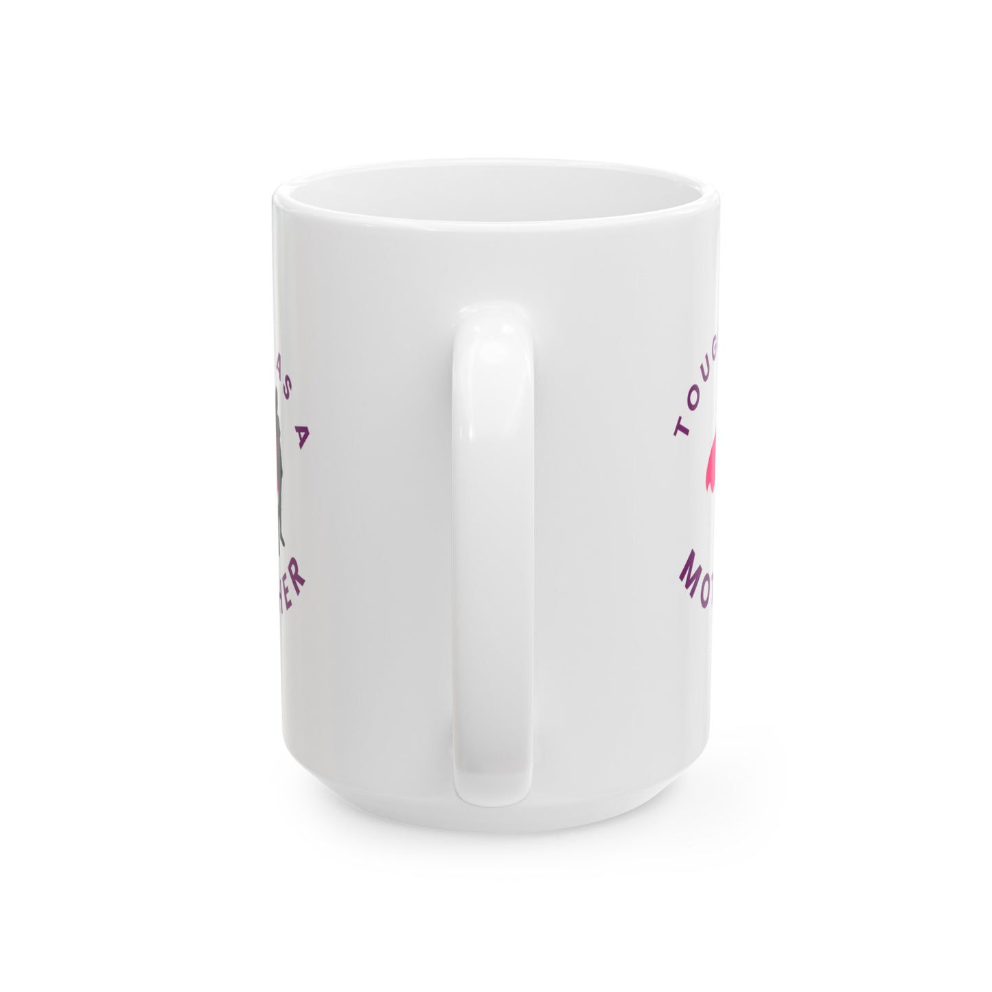 Tough As A Mother (Magen David on Cape) Ceramic Mug, (11oz, 15oz)