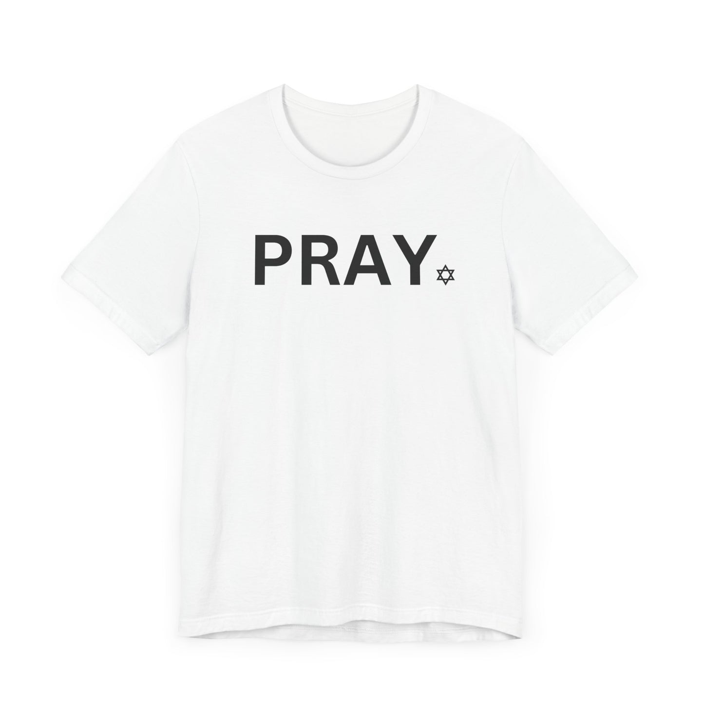 Adult Unisex PRAY Jersey Short Sleeve Tee