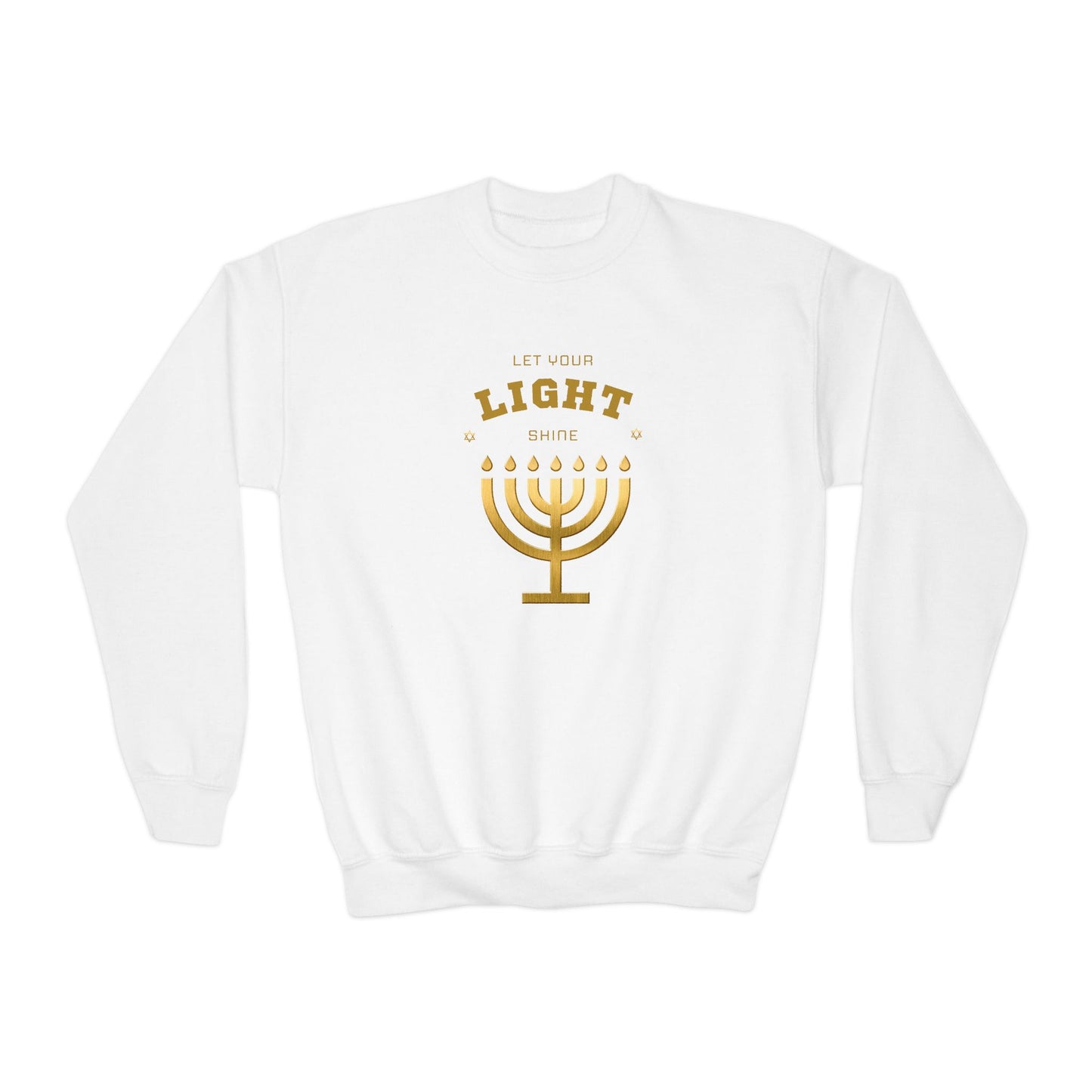 Kids Let You Light Shine Crewneck Sweatshirt