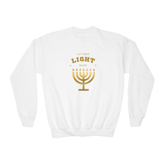 Kids Let You Light Shine Crewneck Sweatshirt