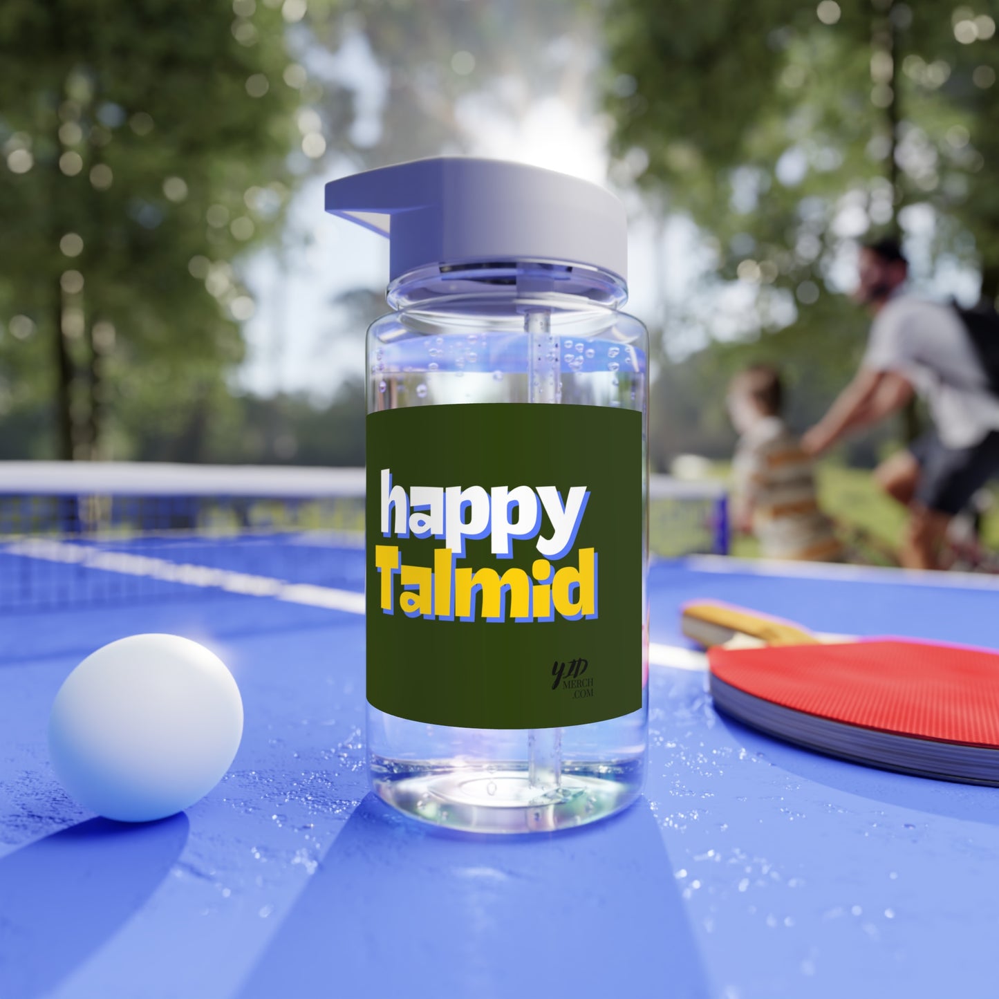 Tritan Happy Talmid Water Bottle