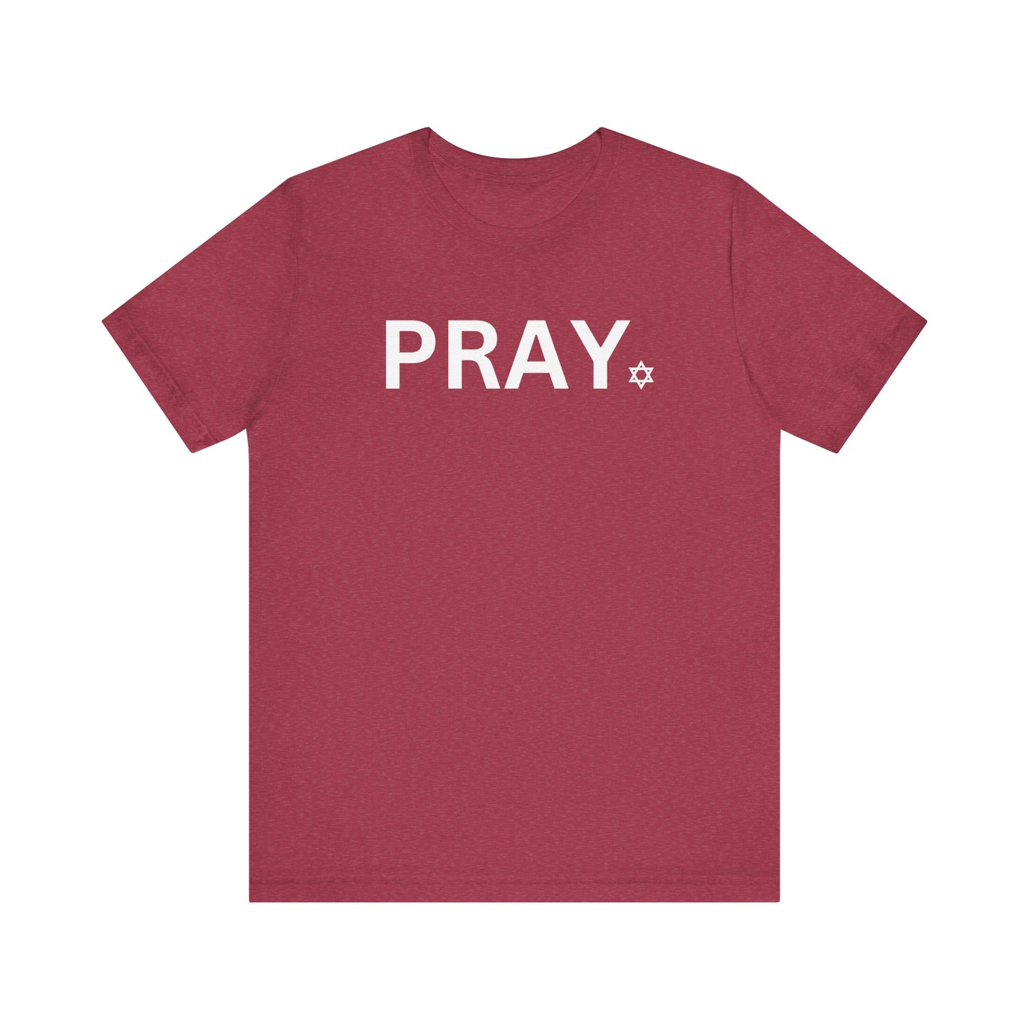 Adult Unisex PRAY Jersey Short Sleeve Tee