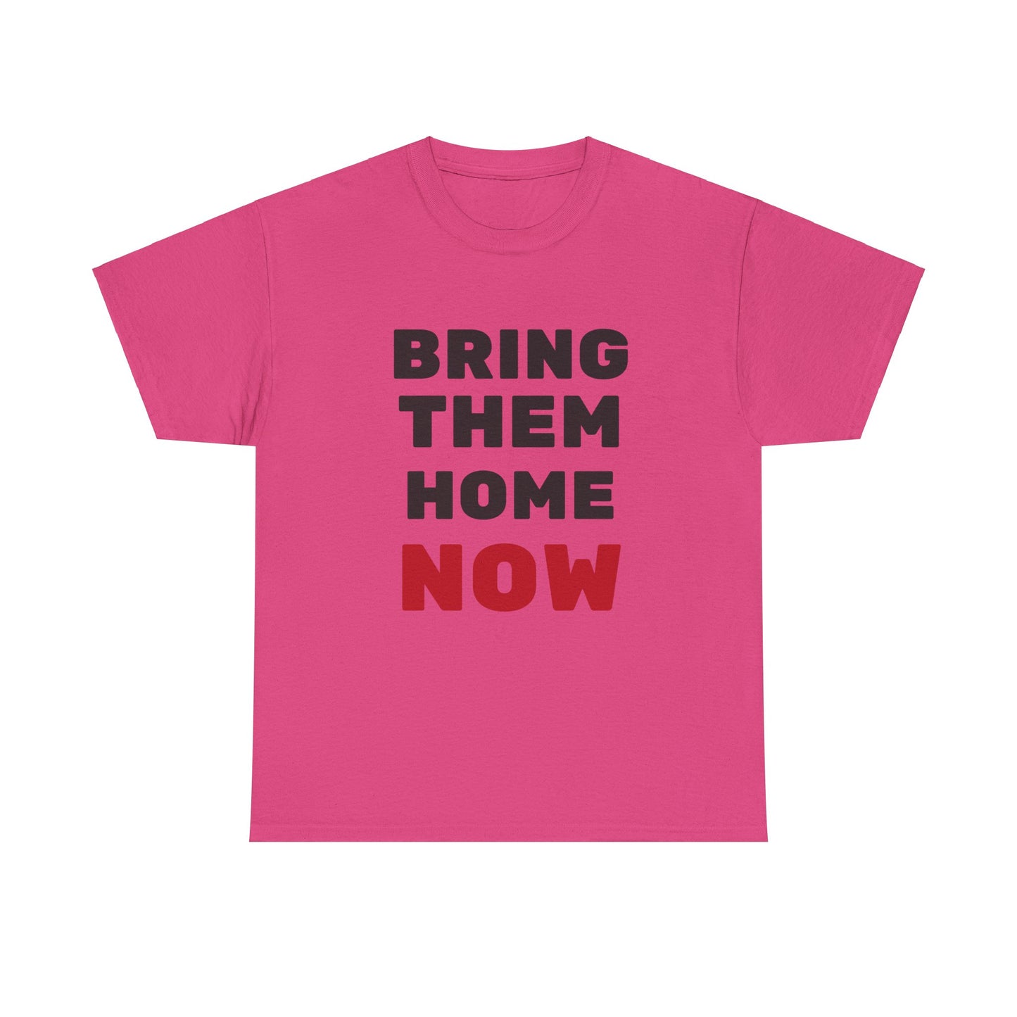 Adult Bring them home now - lg print short sleeve t-shirt