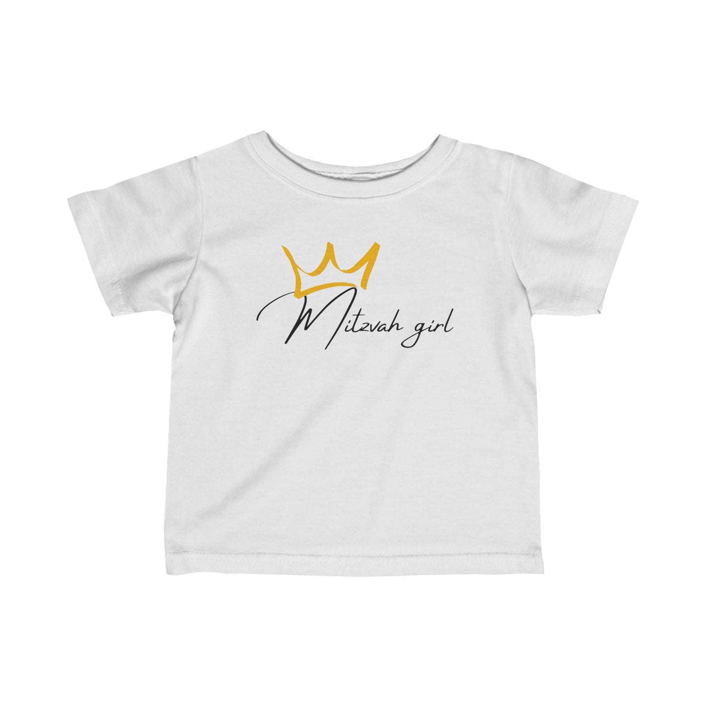 Infant Mitzvah Girl Short Sleeve Jersey Tee