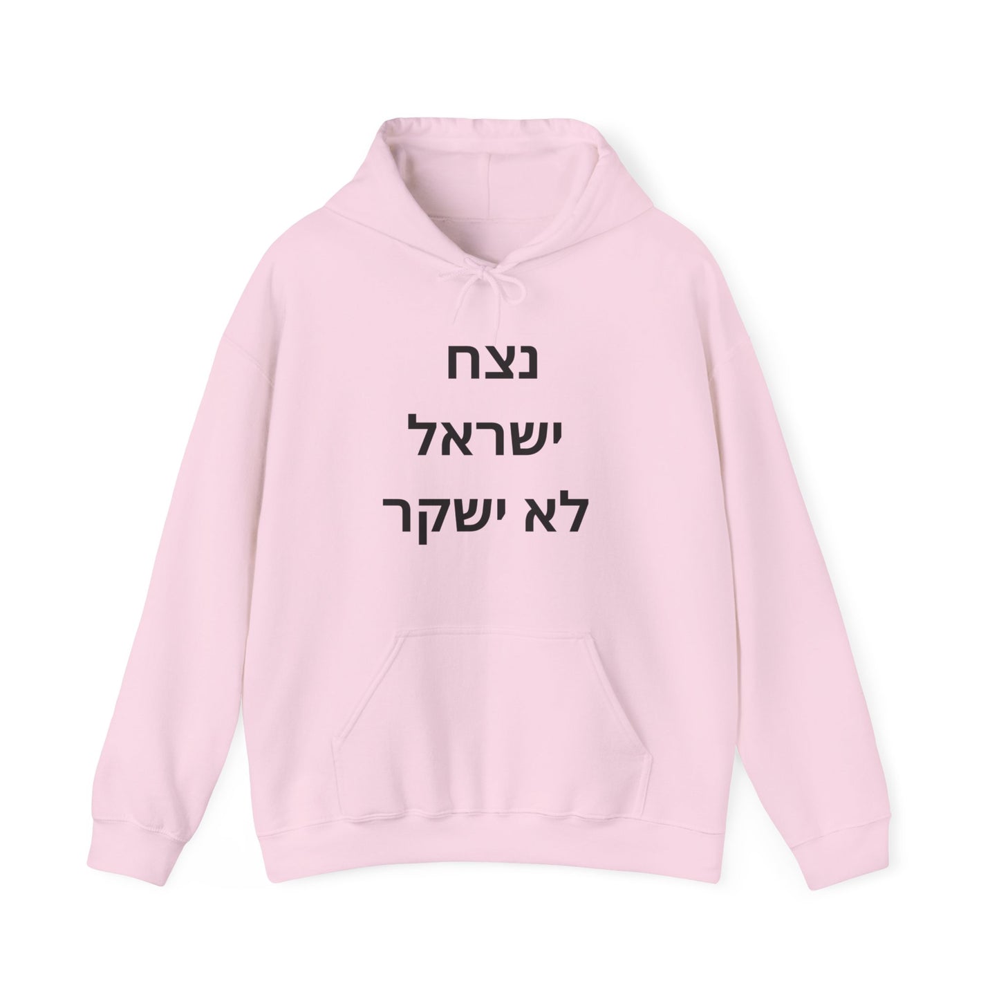 Adult נצח ישראל לא ישקר Hooded Sweatshirt