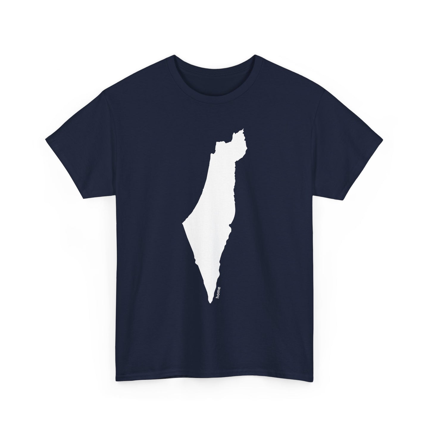 Adult Map of Israel Short Sleeve Tee