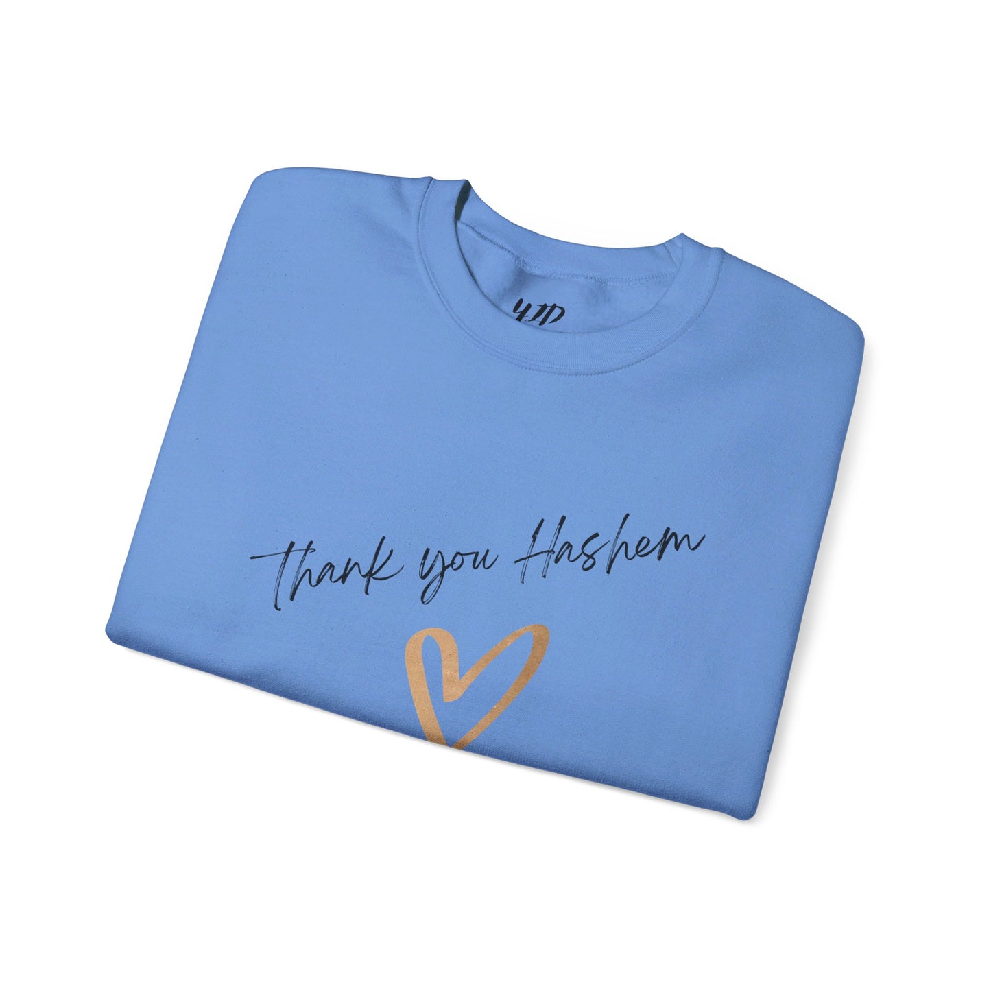 Adult Thank You Hashem Crewneck Sweatshirt