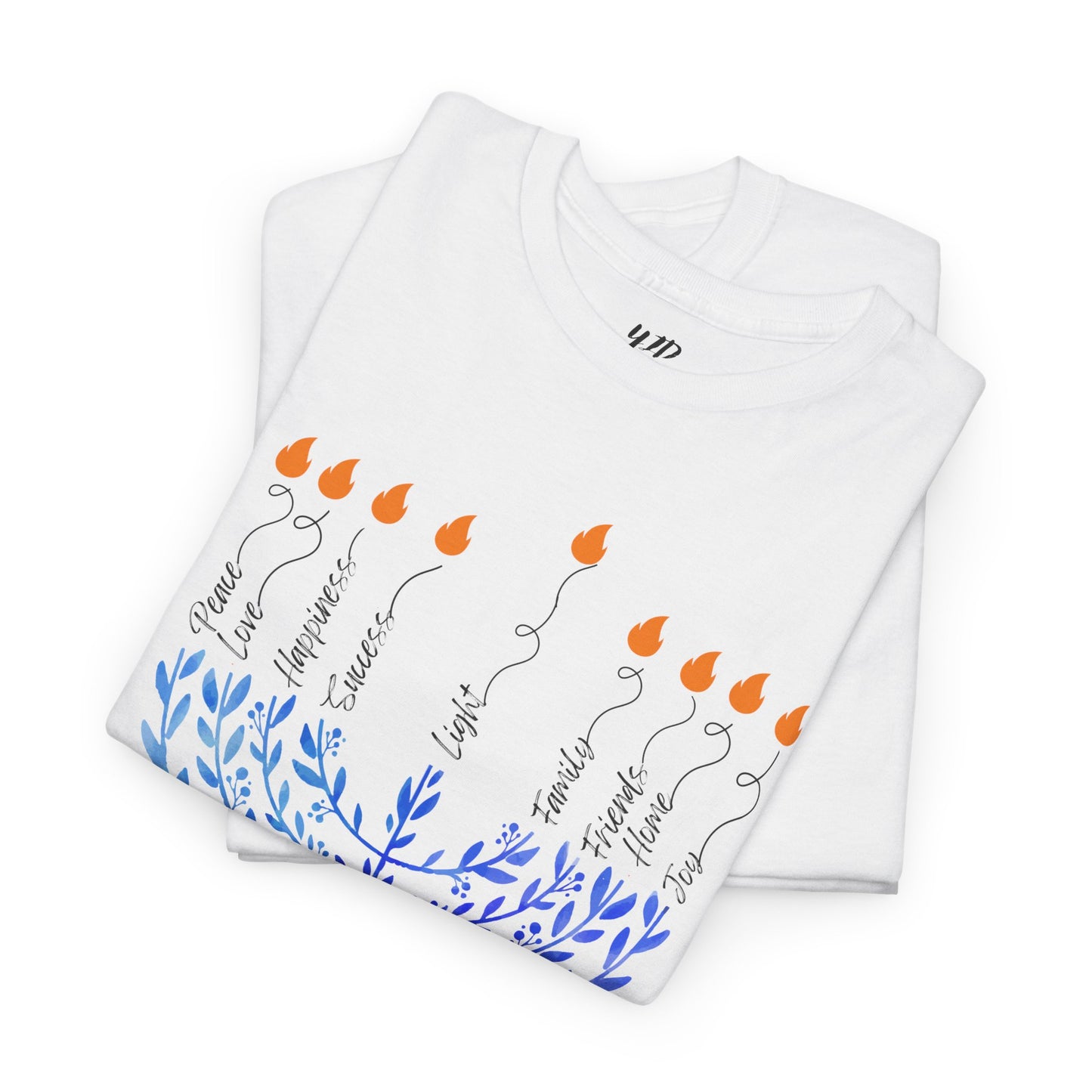 Adult Menorah Short Sleeve Tee