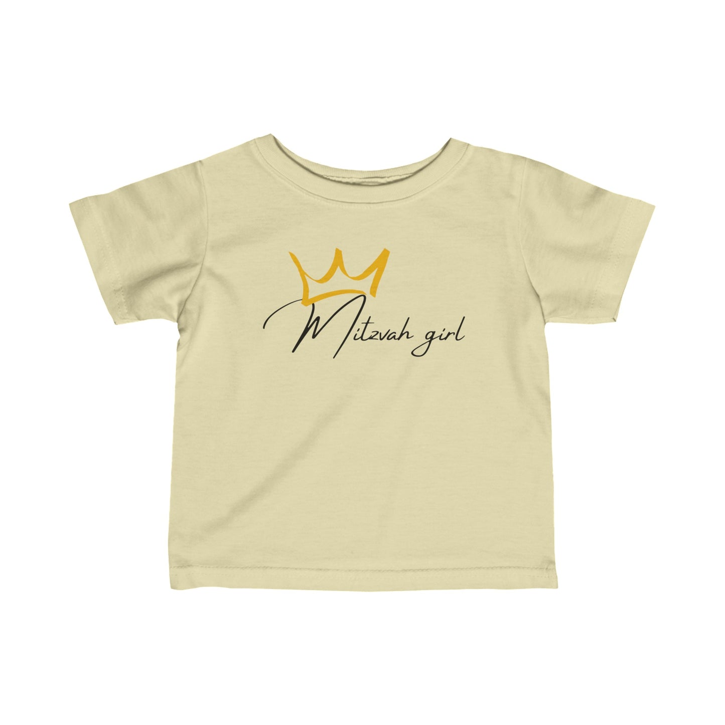 Infant Mitzvah Girl Short Sleeve Jersey Tee