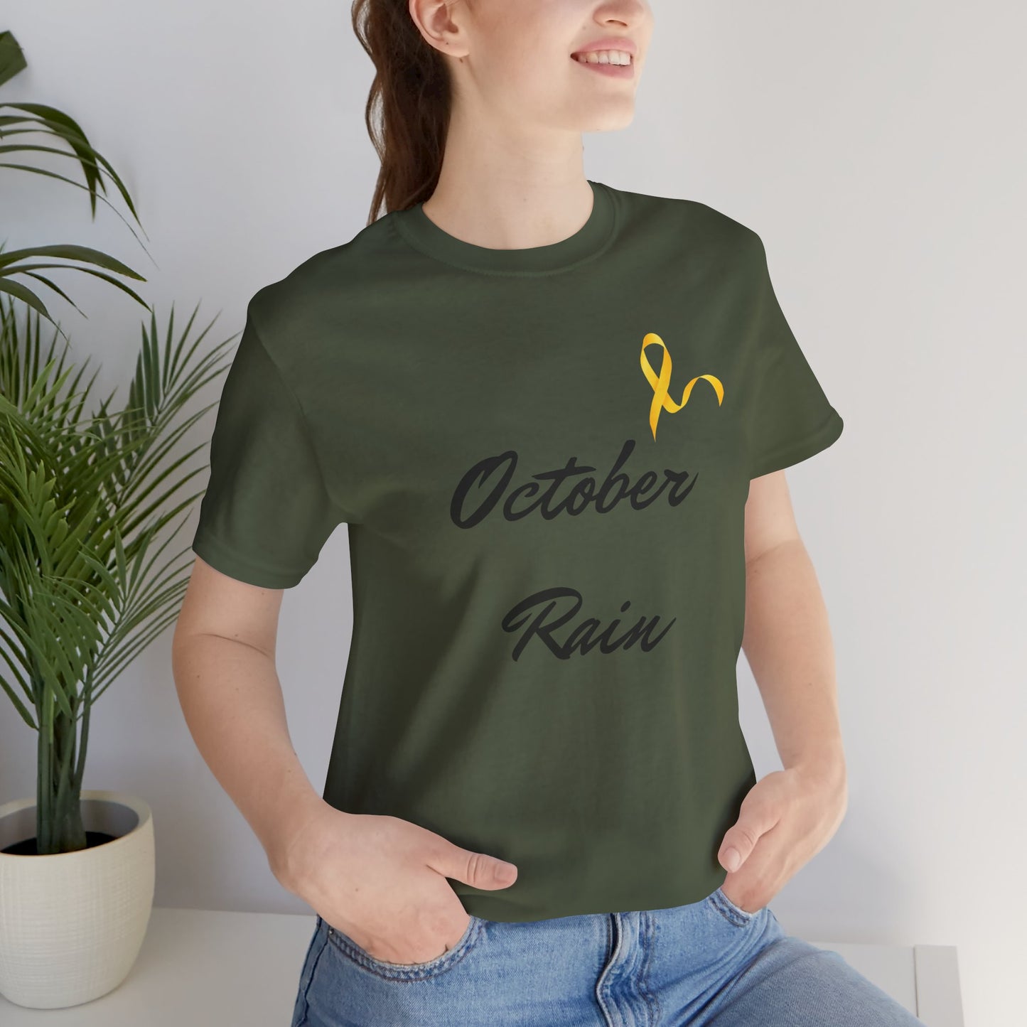 Adult October Rain Short Sleeve Tee