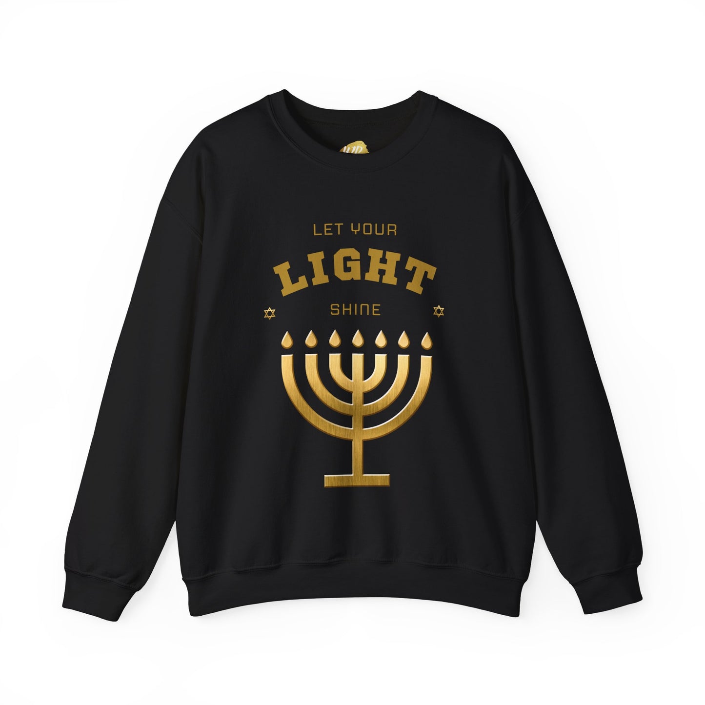 Adult Let Your Light Shine Crewneck Sweatshirt