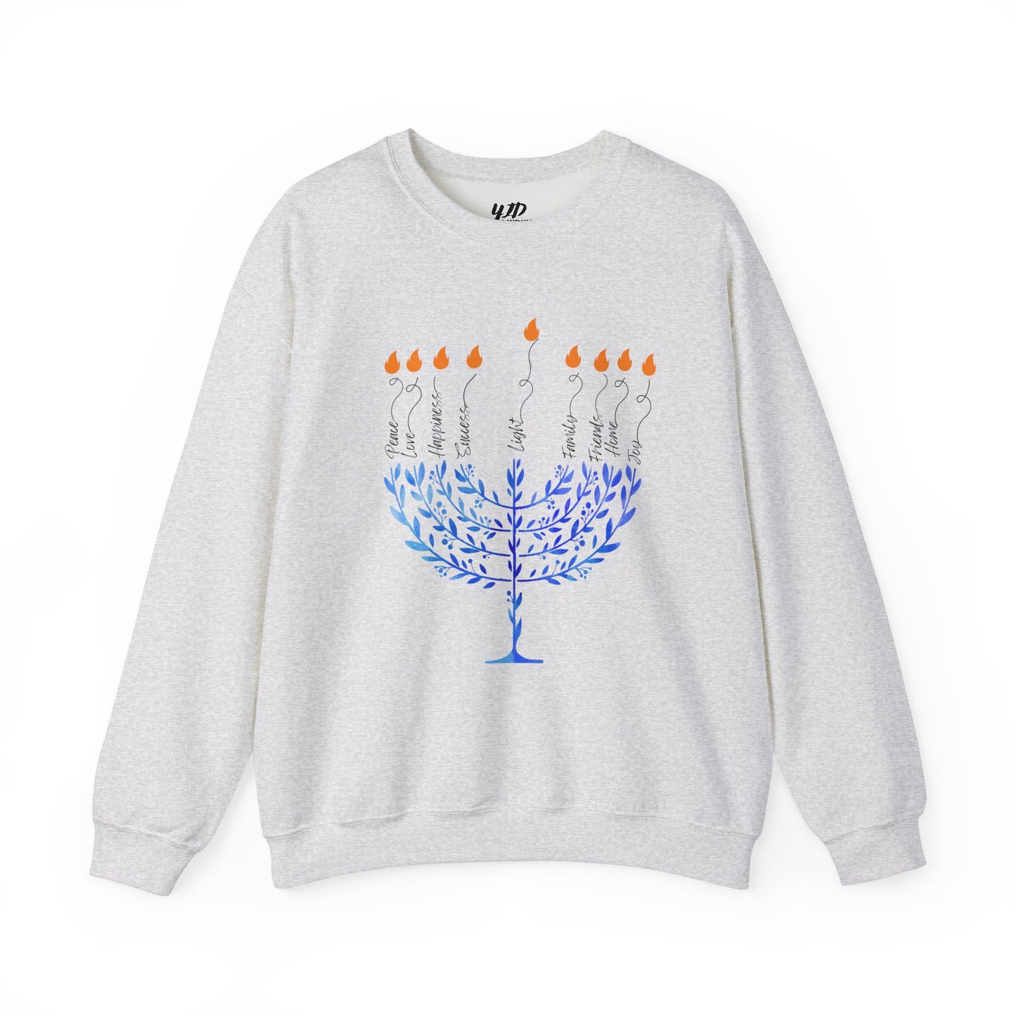 Adult Menorah Crewneck Sweatshirt