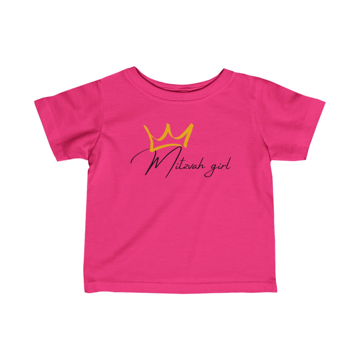 Infant Mitzvah Girl Short Sleeve Jersey Tee