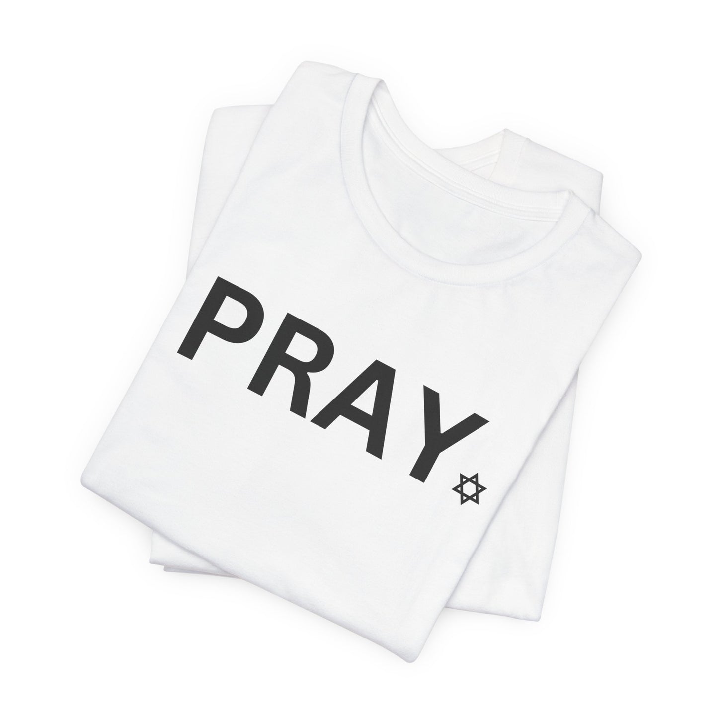 Adult Unisex PRAY Jersey Short Sleeve Tee