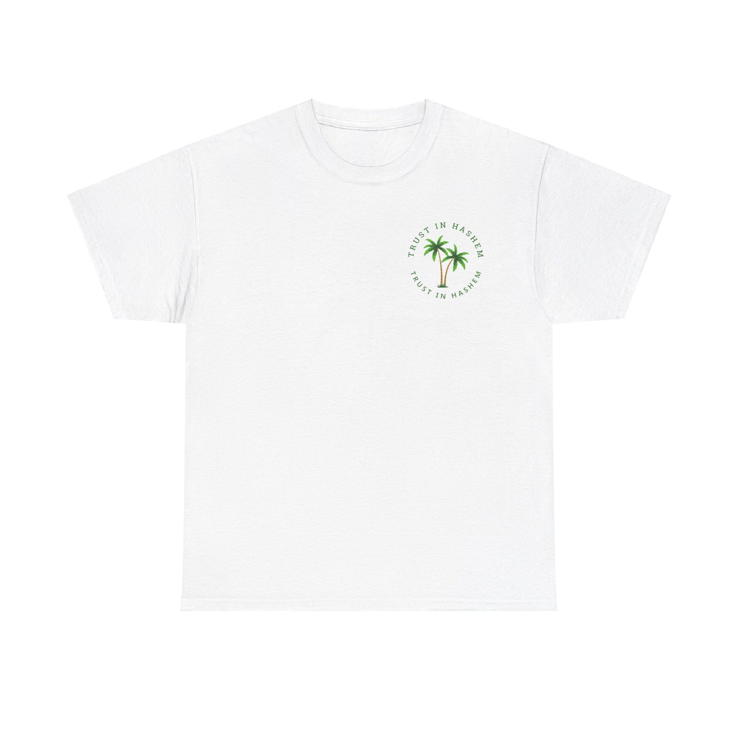 Adult Trust in Hashem/Palm Tree Short Sleeve Tee