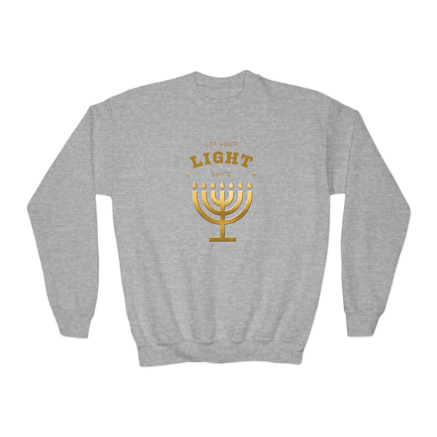 Kids Let You Light Shine Crewneck Sweatshirt