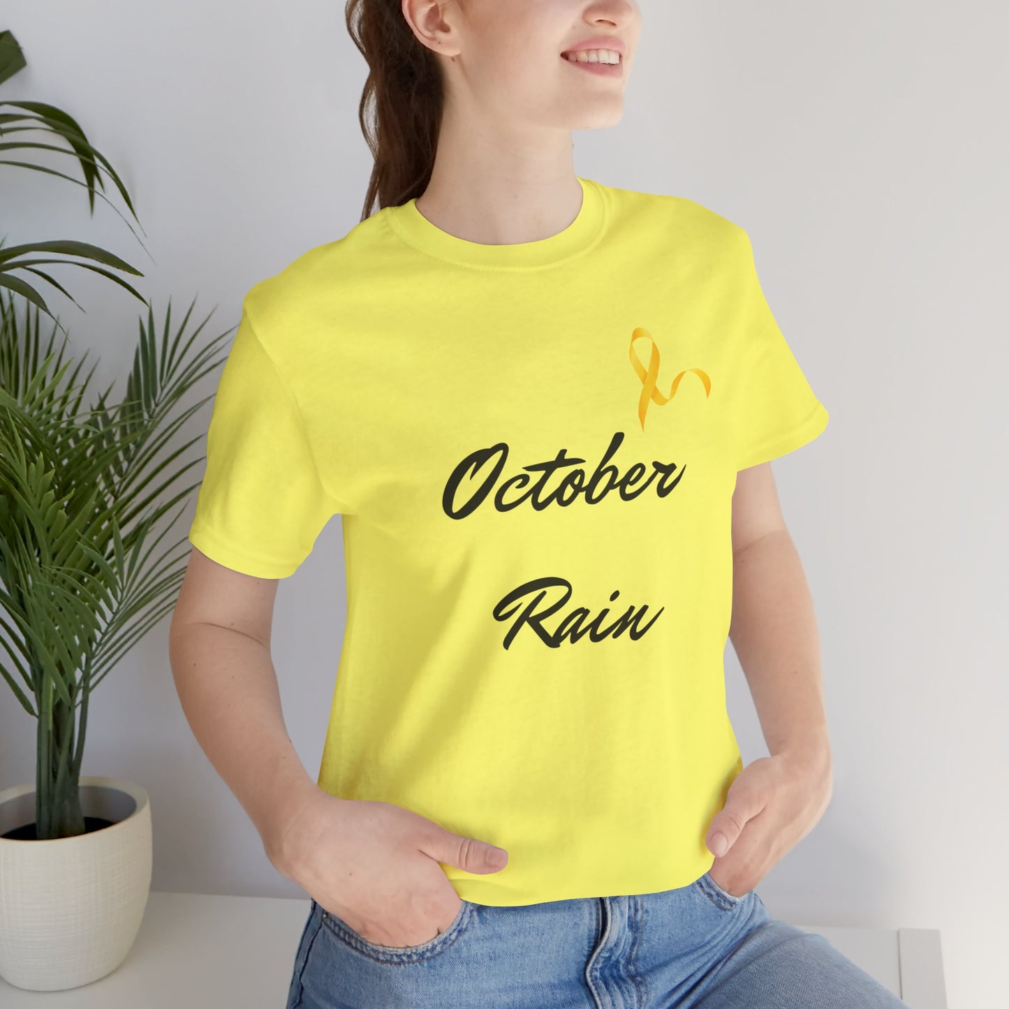 Adult October Rain Short Sleeve Tee