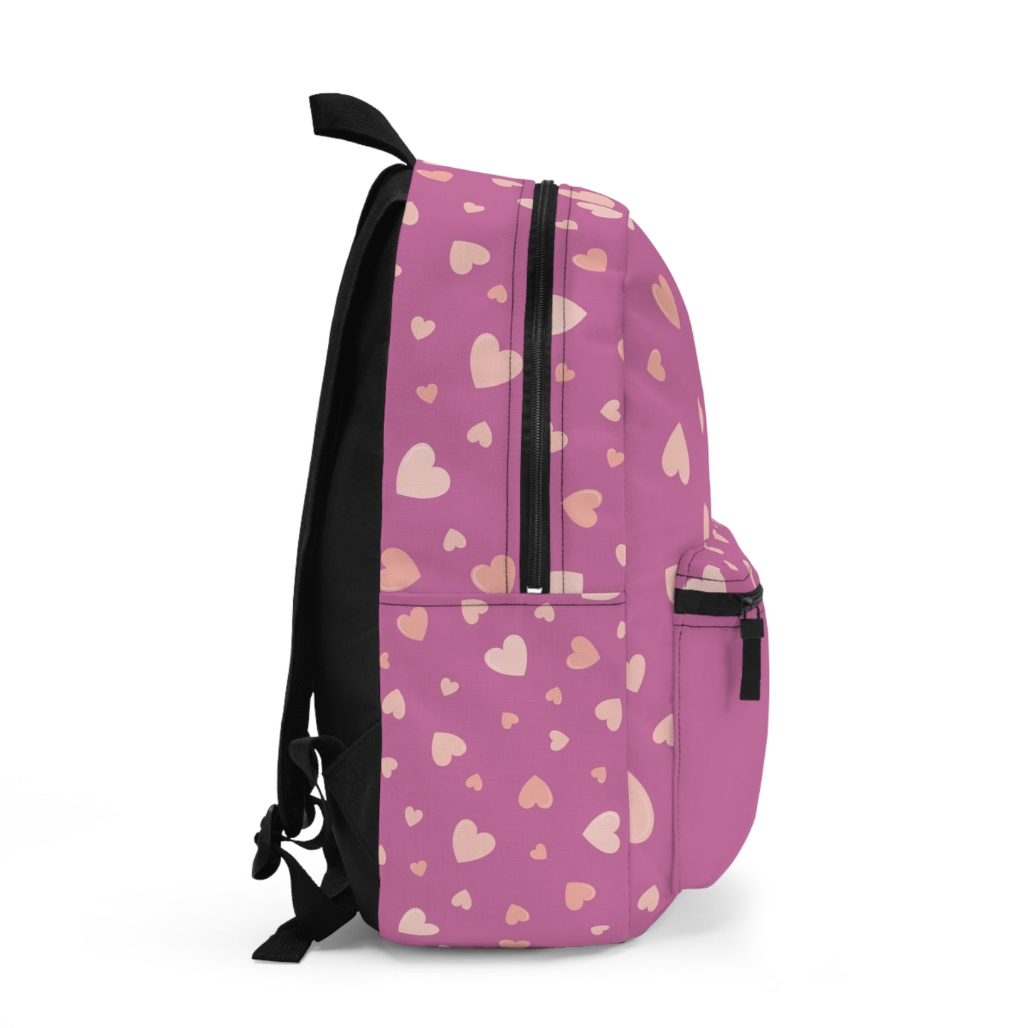 Pink Heart Thank You Hashem 17" Backpack