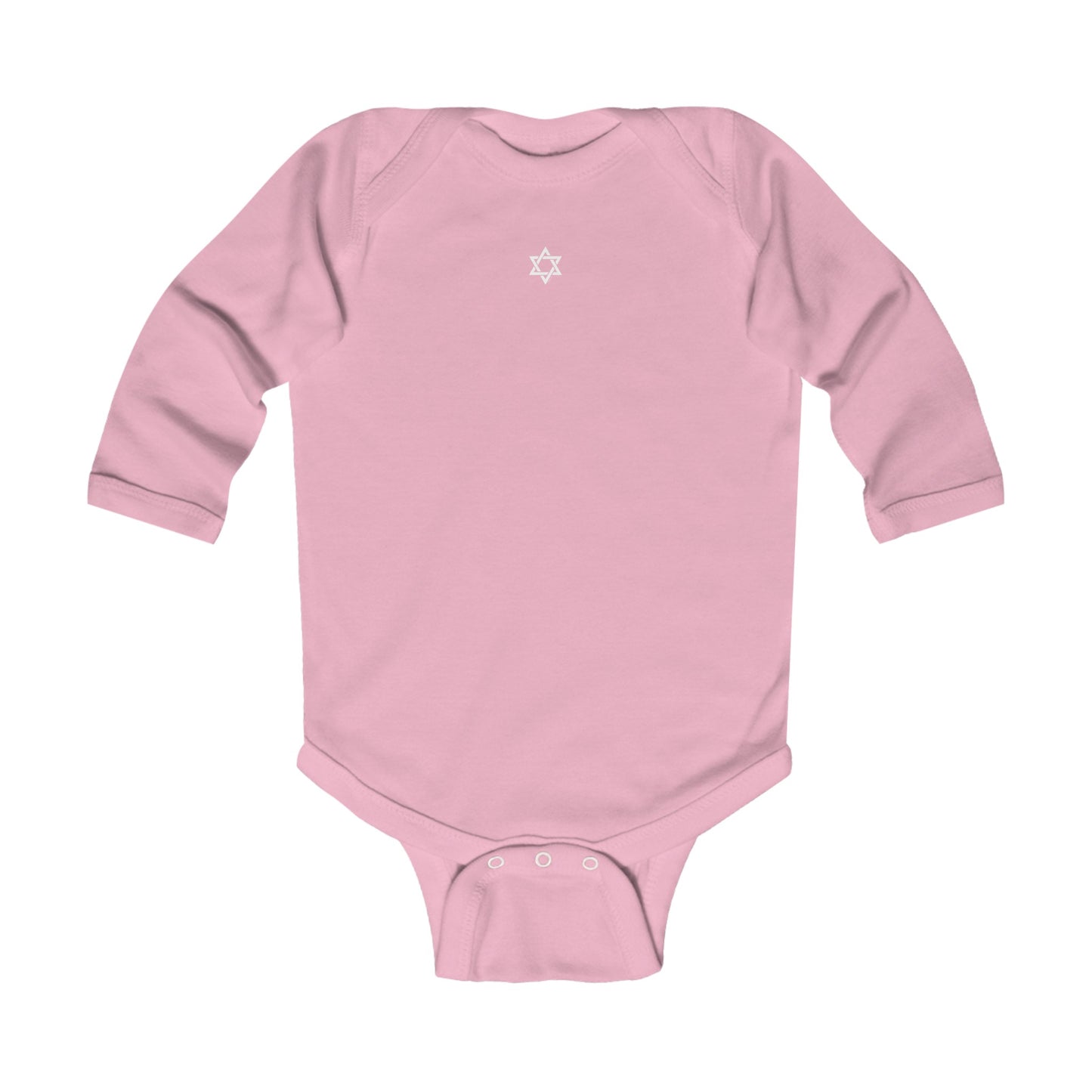 Infant Sm Magen David Long Sleeve Bodysuit