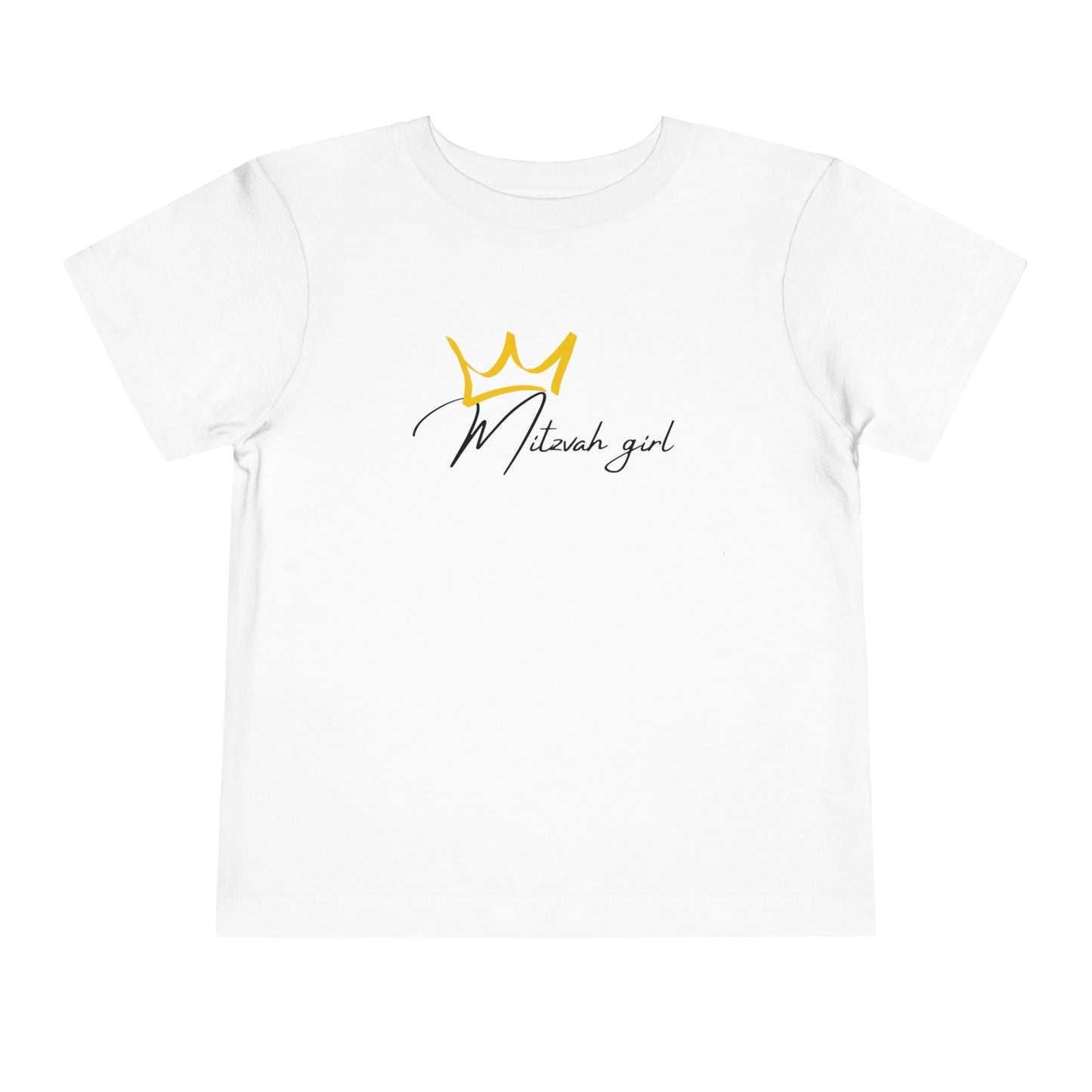 Toddler Girl Mitzvah Girl short sleeve t-shirt