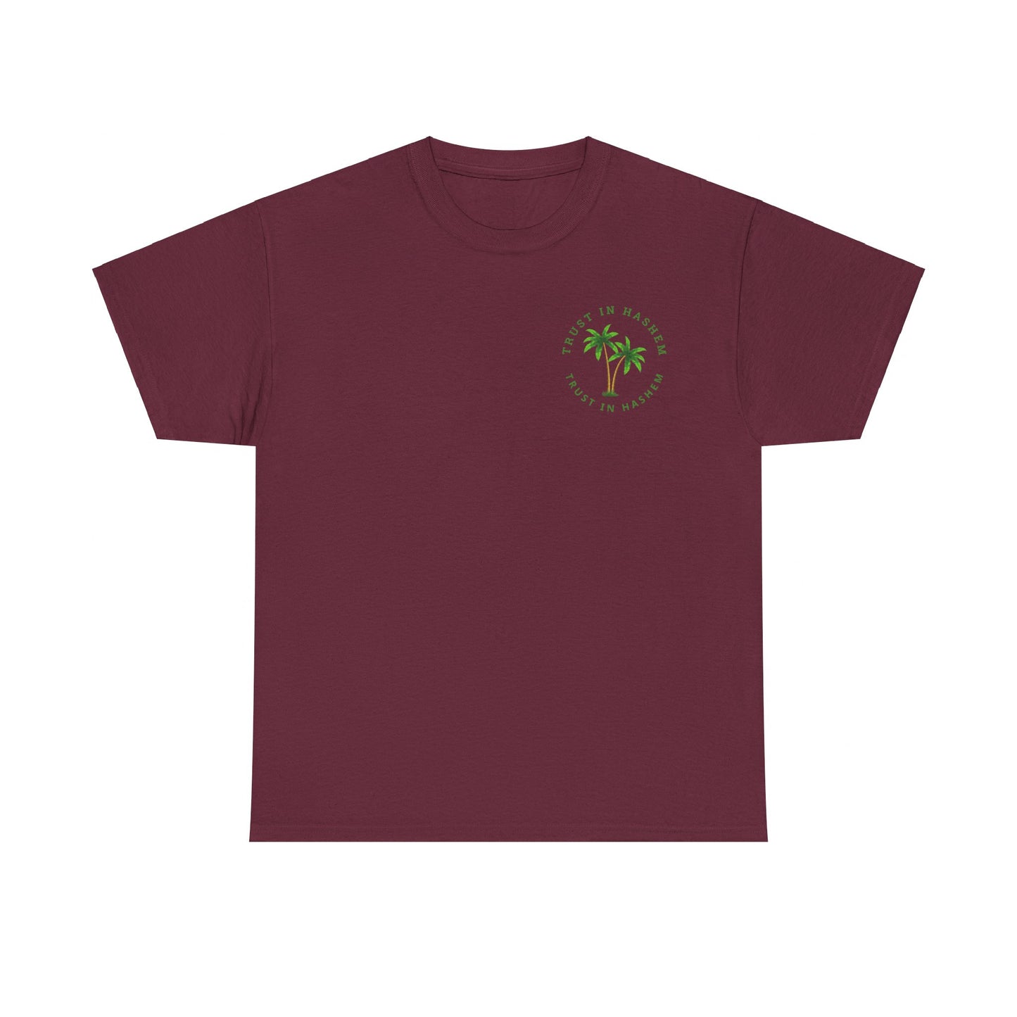 Adult Trust in Hashem/Palm Tree Short Sleeve Tee