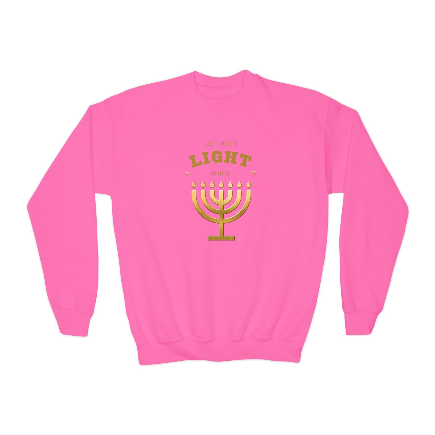 Kids Let You Light Shine Crewneck Sweatshirt