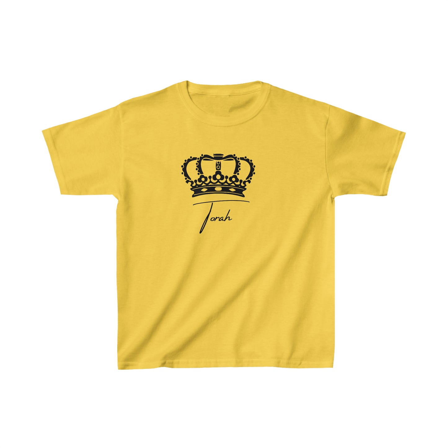Kids' Torah with Crown t-shirt