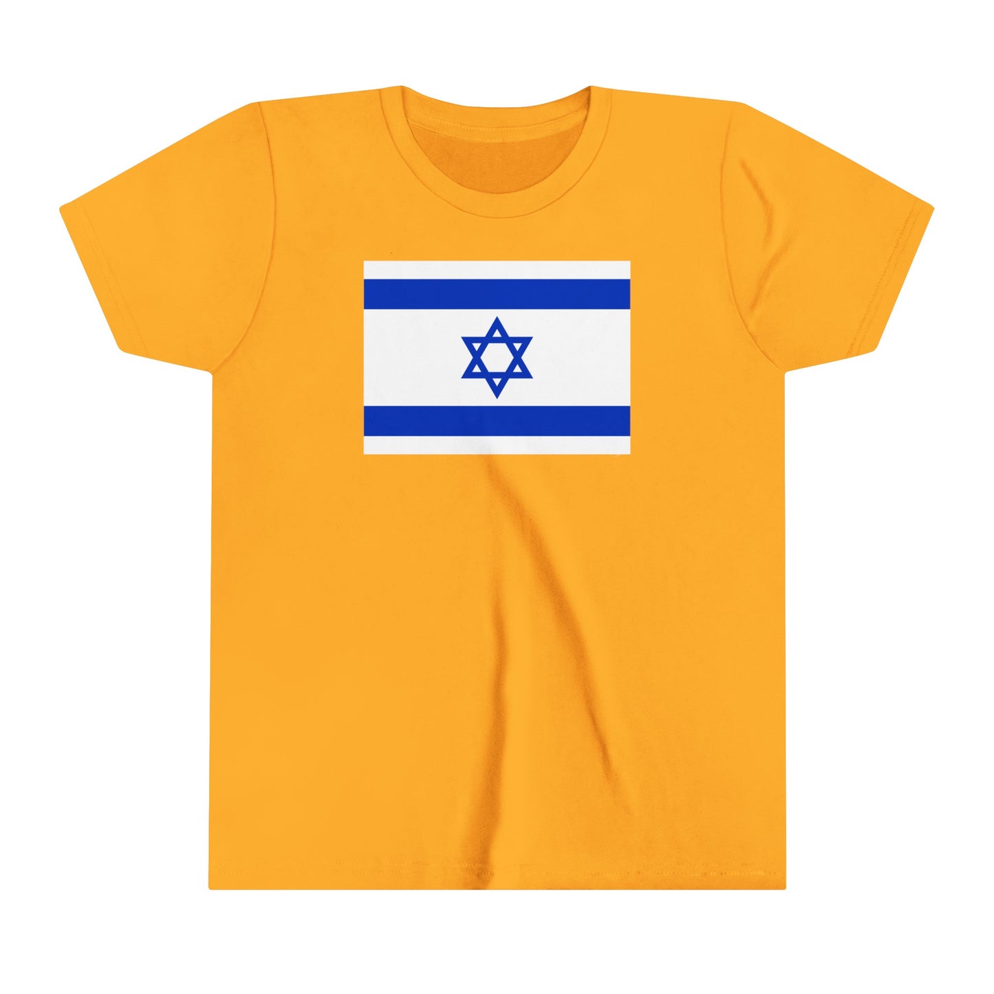 Kids Flag of Israel Short Sleeve Tee