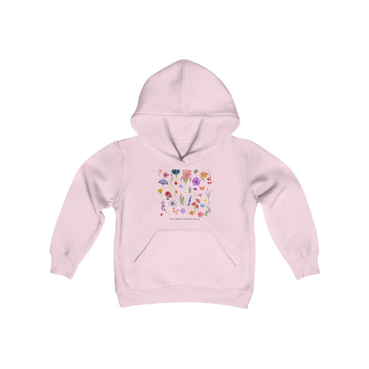 Girls "thank you Hashem for all the beauty in the world" Hooded Sweatshirt