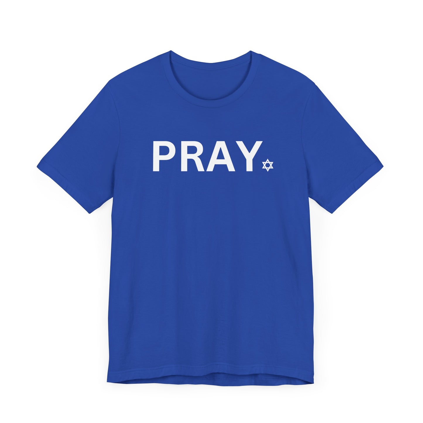 Adult Unisex PRAY Jersey Short Sleeve Tee