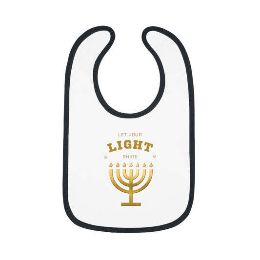 Let Your Light Shine Baby Jersey Bib