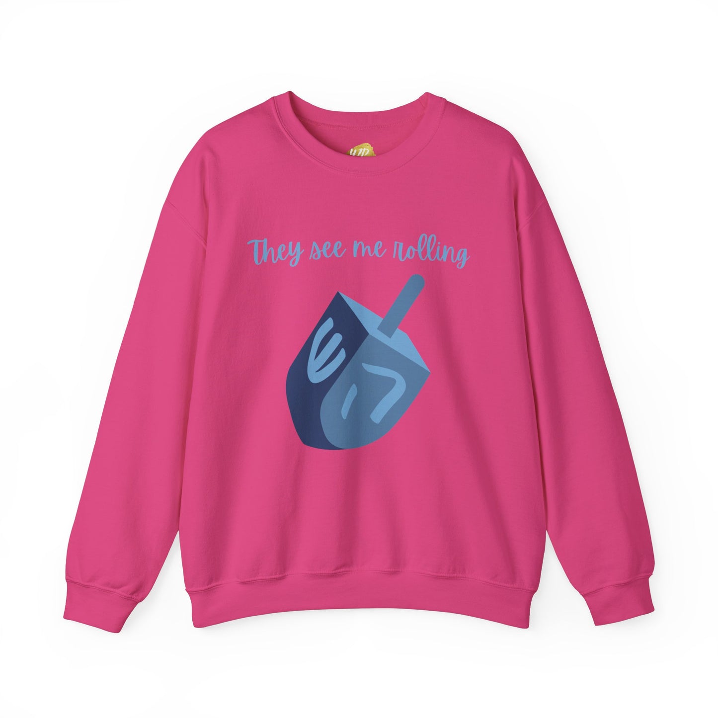 Adult Dreidel Crewneck Sweatshirt