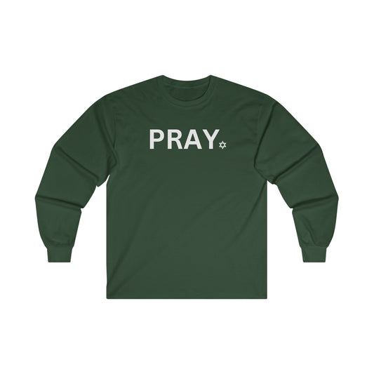 Adult Unisex PRAY Long Sleeve Tee