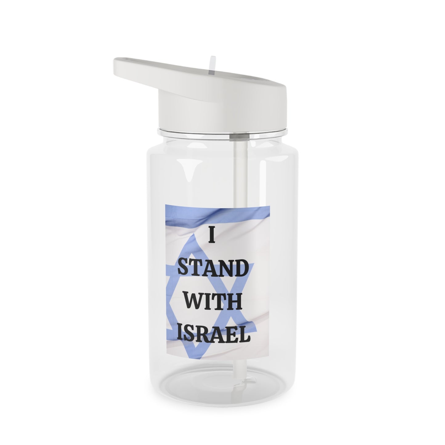 I stand with Israel - Tritan Water Bottle