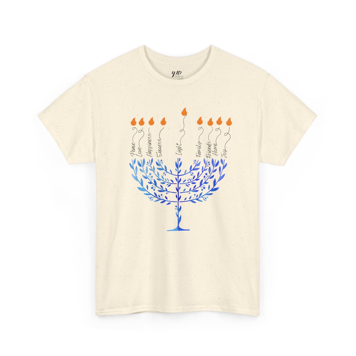 Adult Menorah Short Sleeve Tee