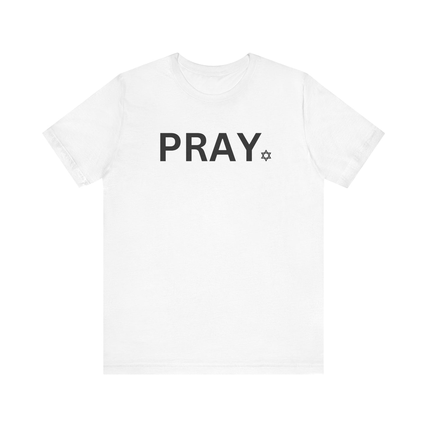 Adult Unisex PRAY Jersey Short Sleeve Tee