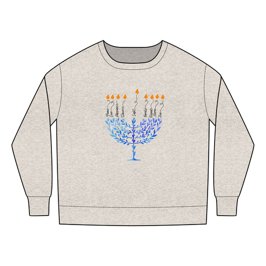 Toddler Menorah Sweatshirt