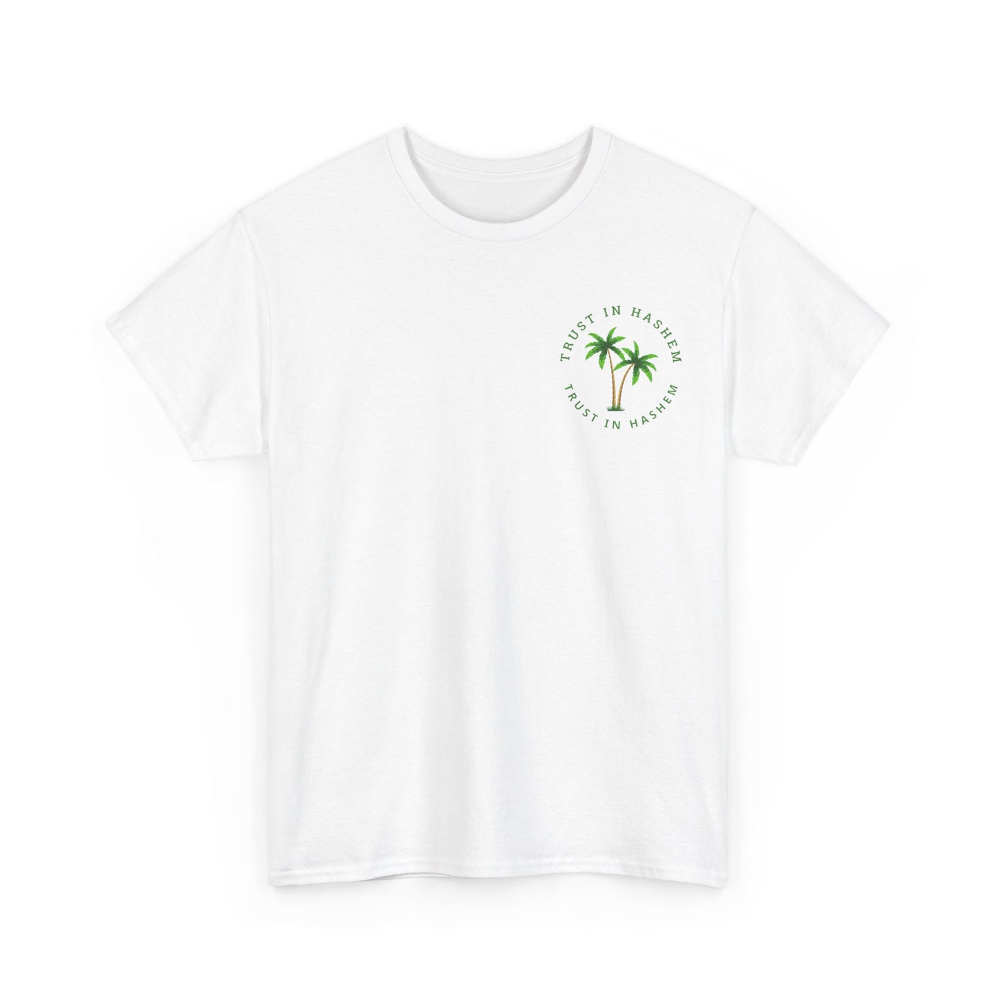 Adult Trust in Hashem/Palm Tree Short Sleeve Tee