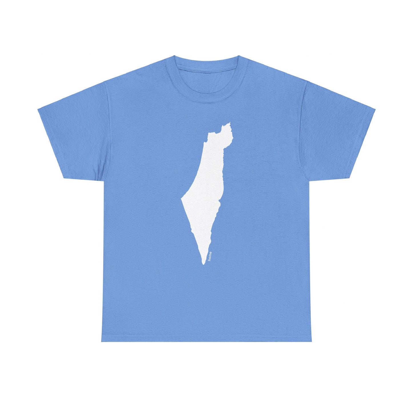 Adult Map of Israel Short Sleeve Tee