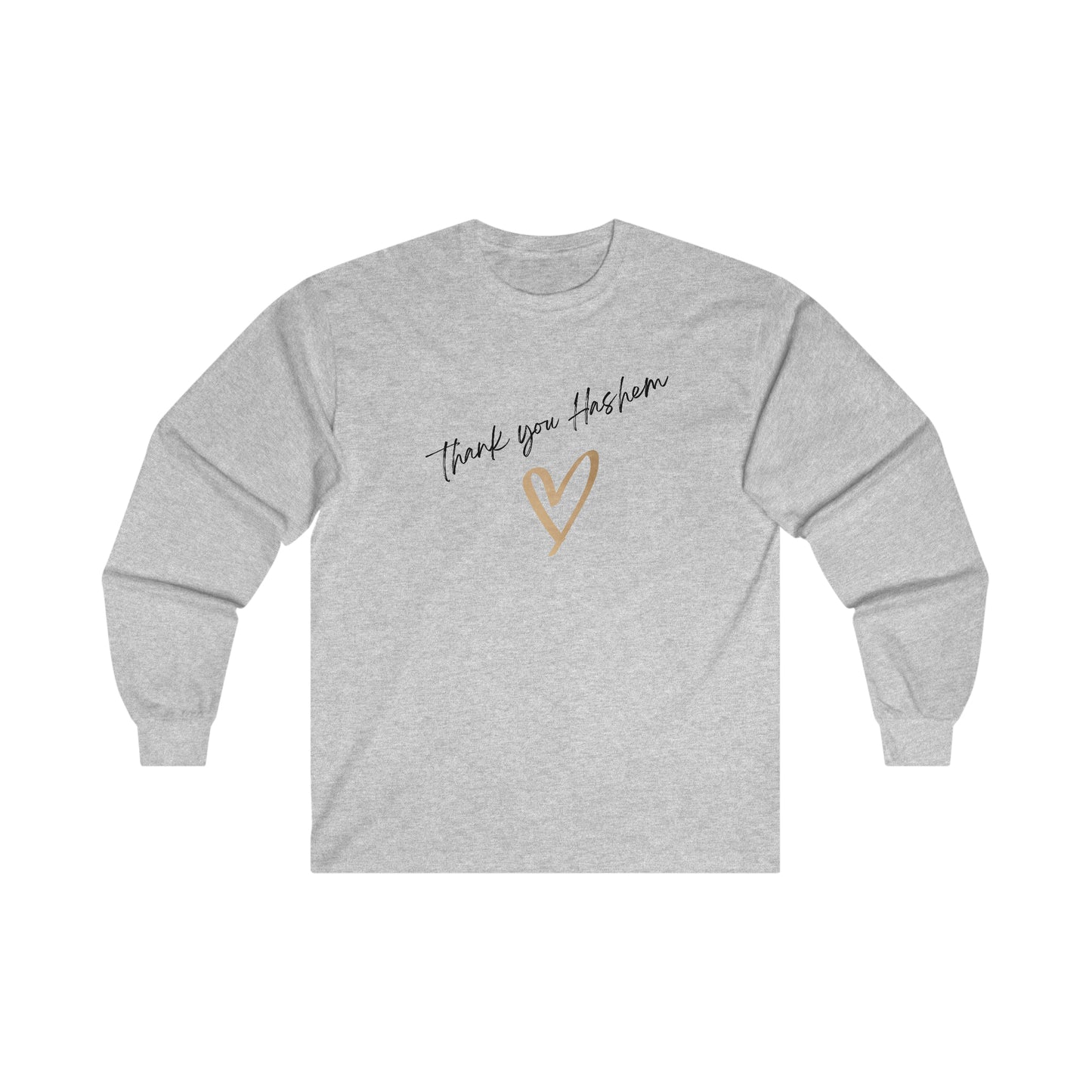 Women's Thank you Hashem long sleeve t-shirt