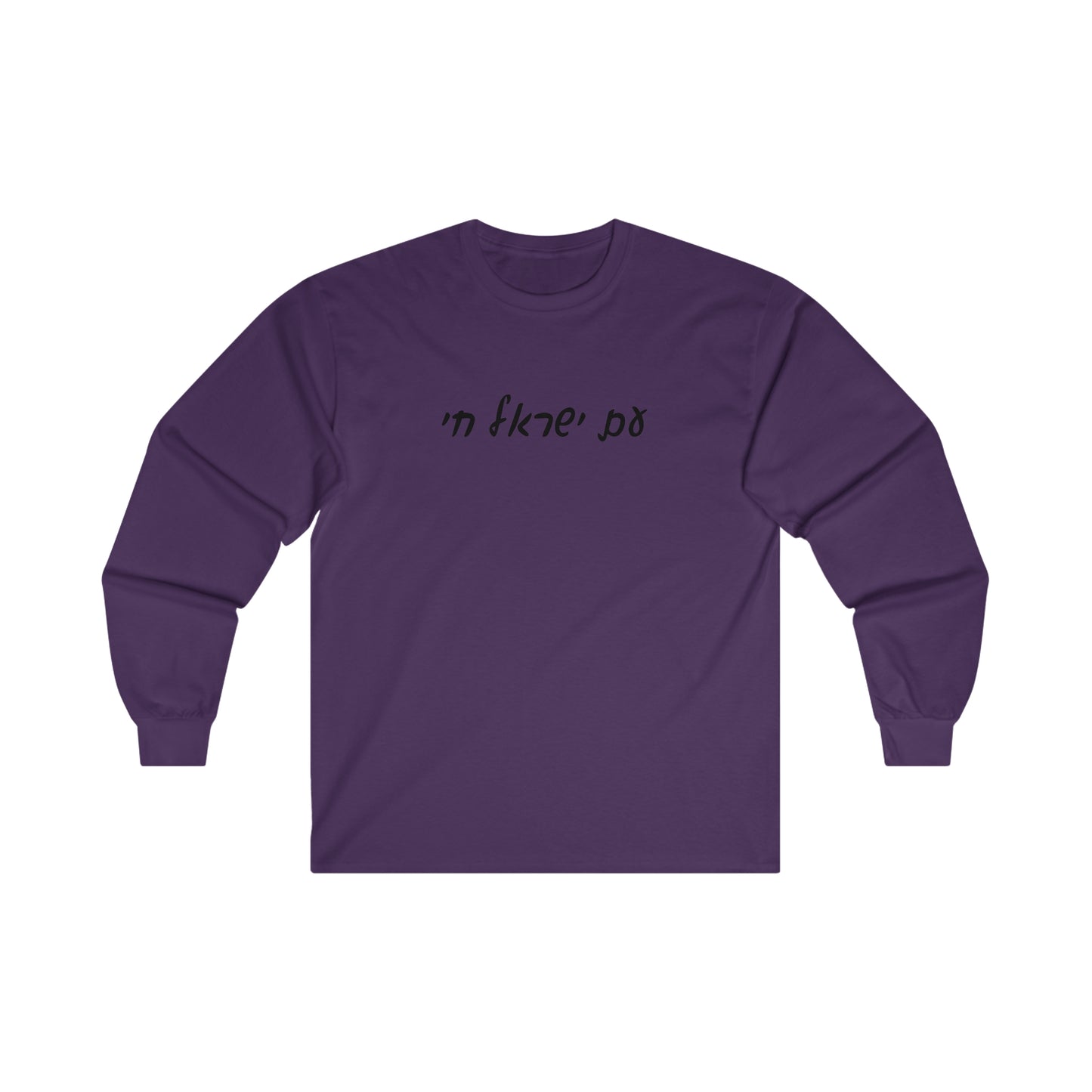 Adult Am Yisrael Chai long sleeve t-shirt