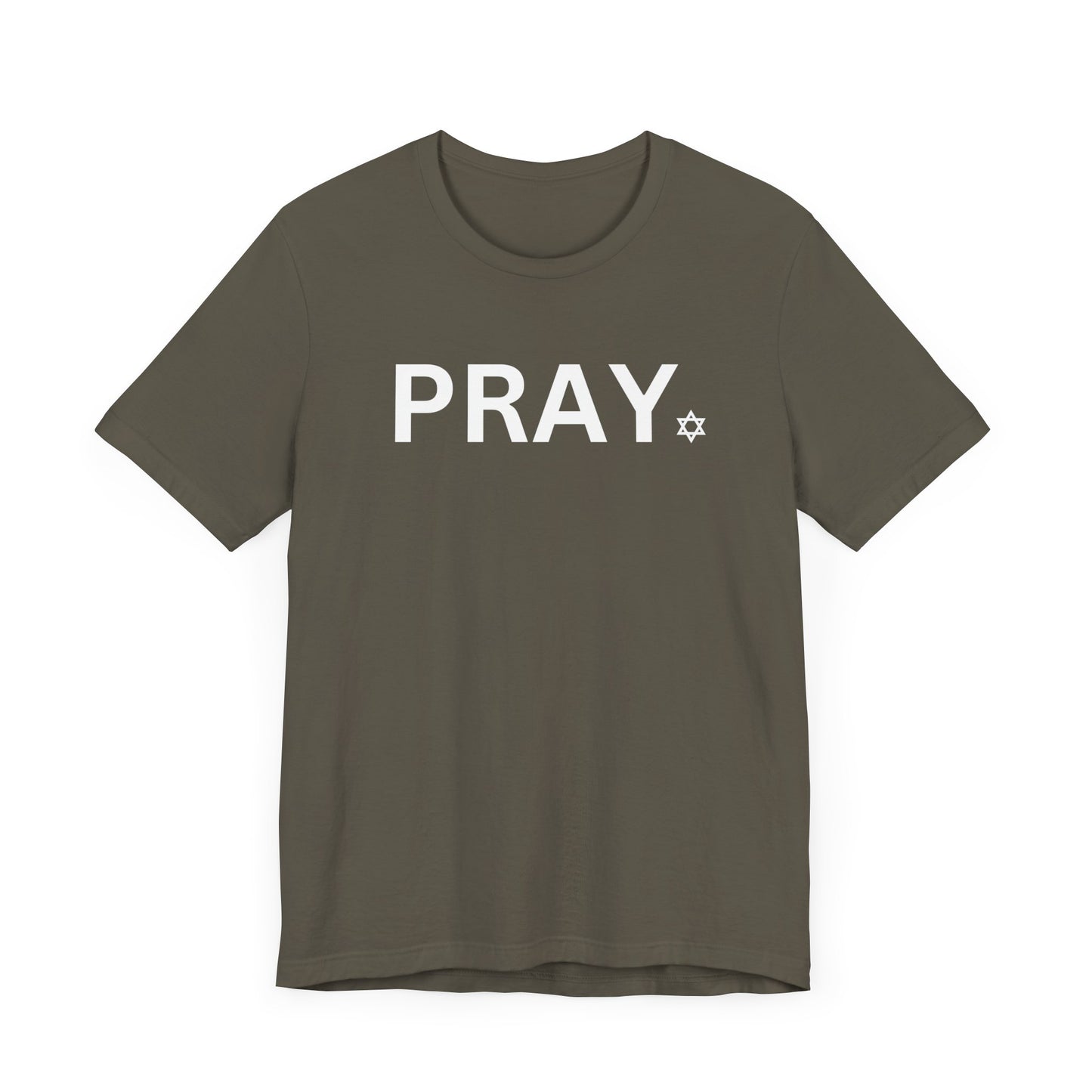 Adult Unisex PRAY Jersey Short Sleeve Tee