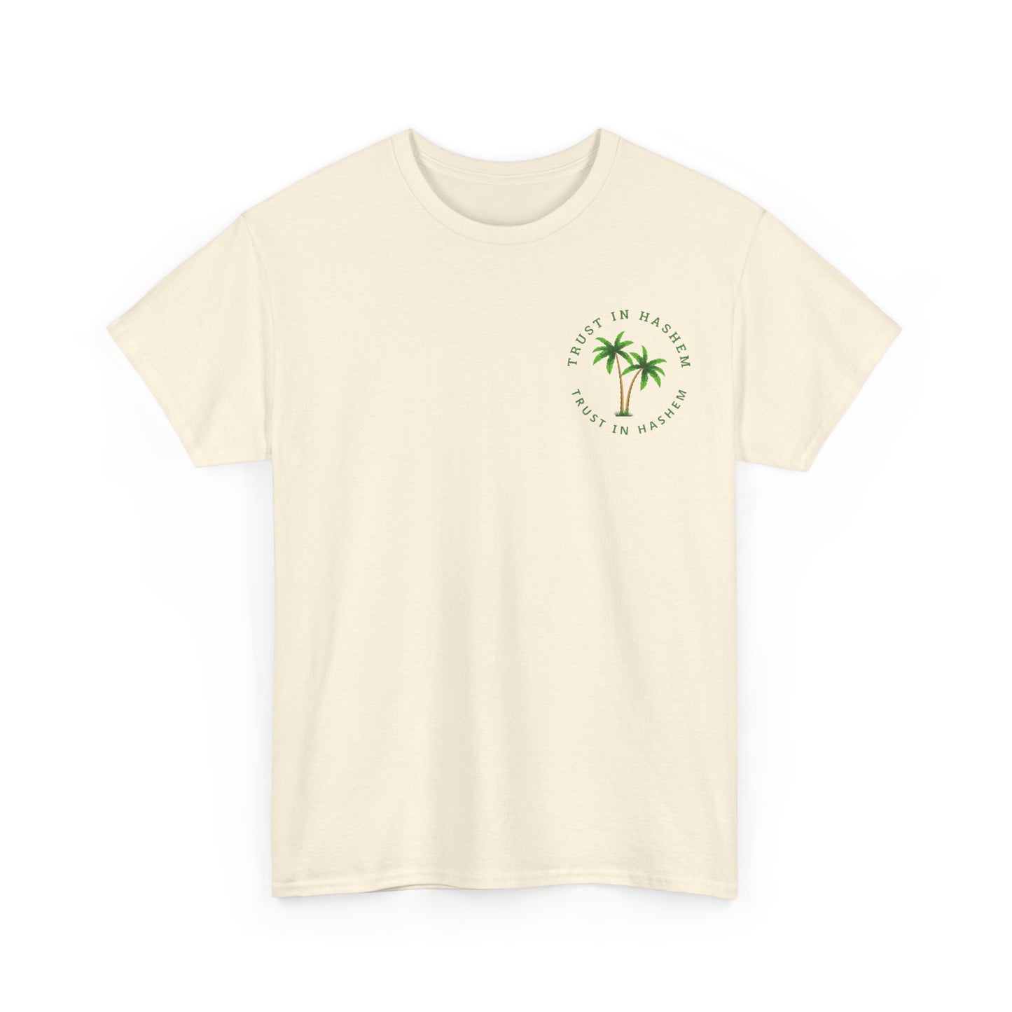 Adult Trust in Hashem/Palm Tree Short Sleeve Tee