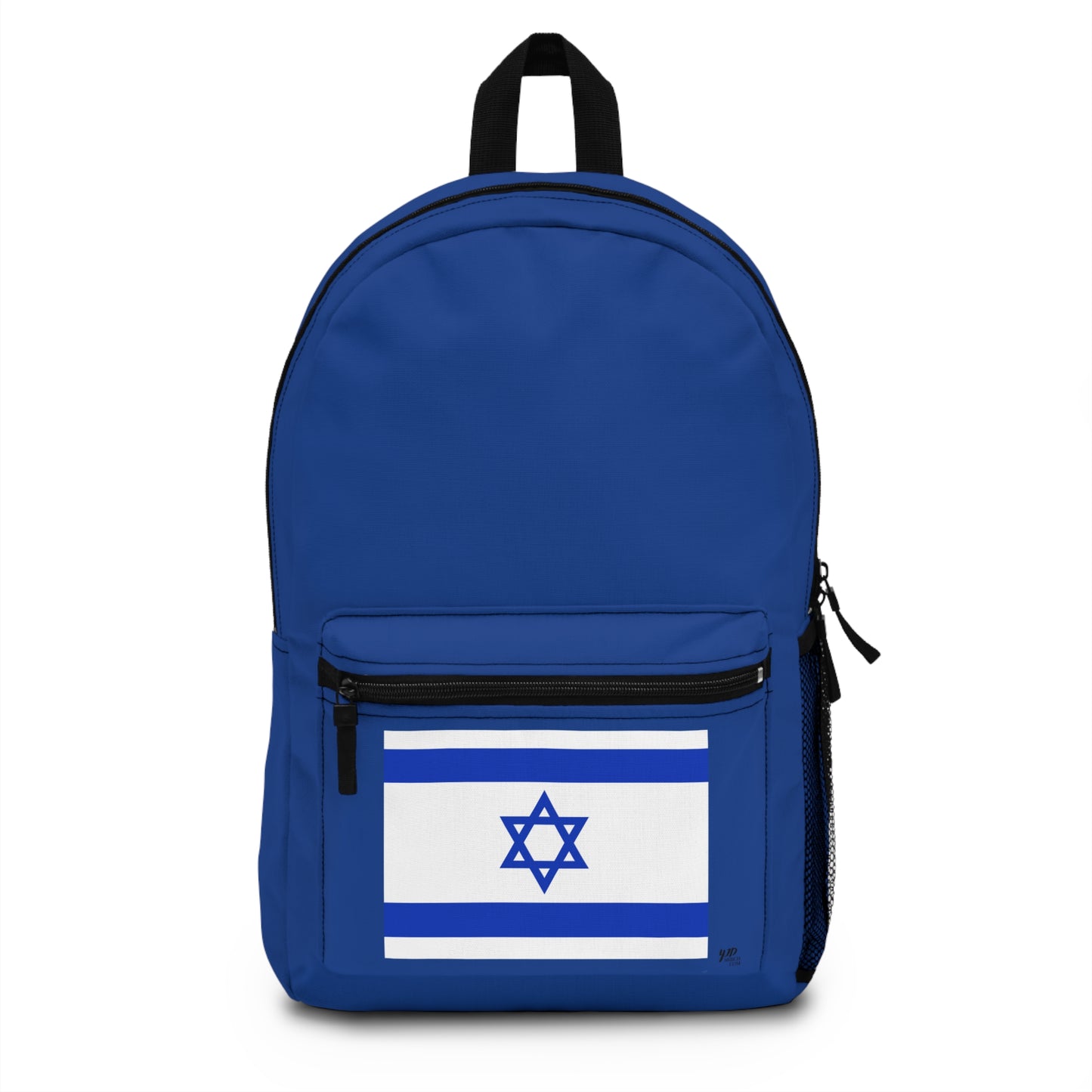 Solid Blue with Israeli Flag 17" Backpack