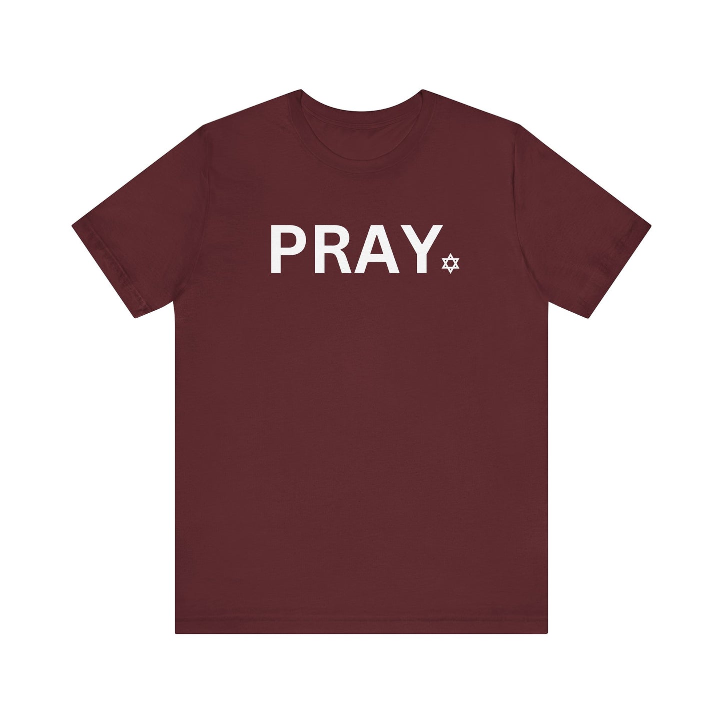 Adult Unisex PRAY Jersey Short Sleeve Tee