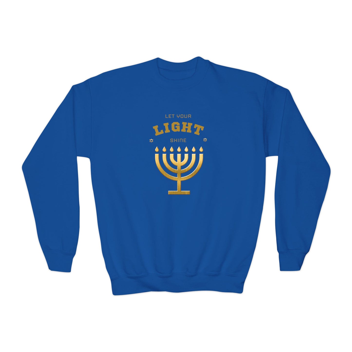 Kids Let You Light Shine Crewneck Sweatshirt