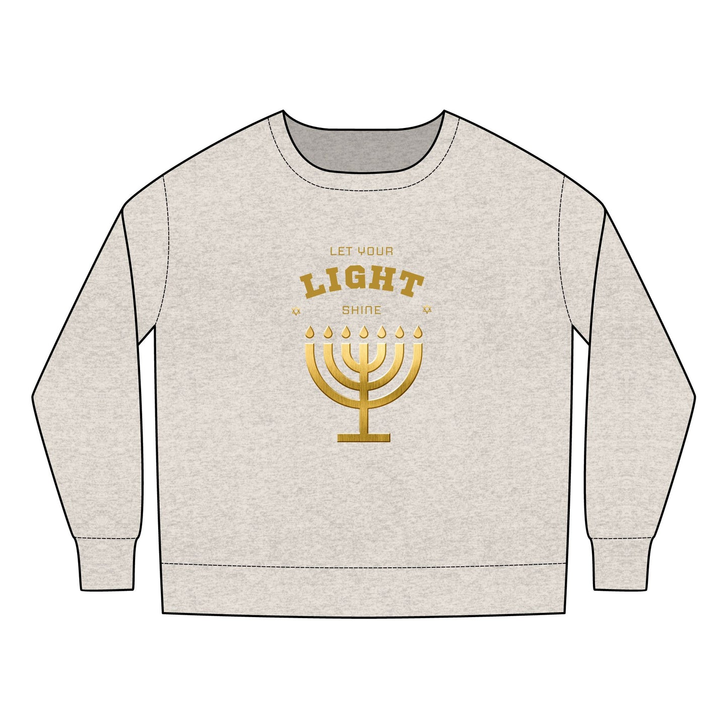 Toddler Let Your Light Shine Sweatshirt