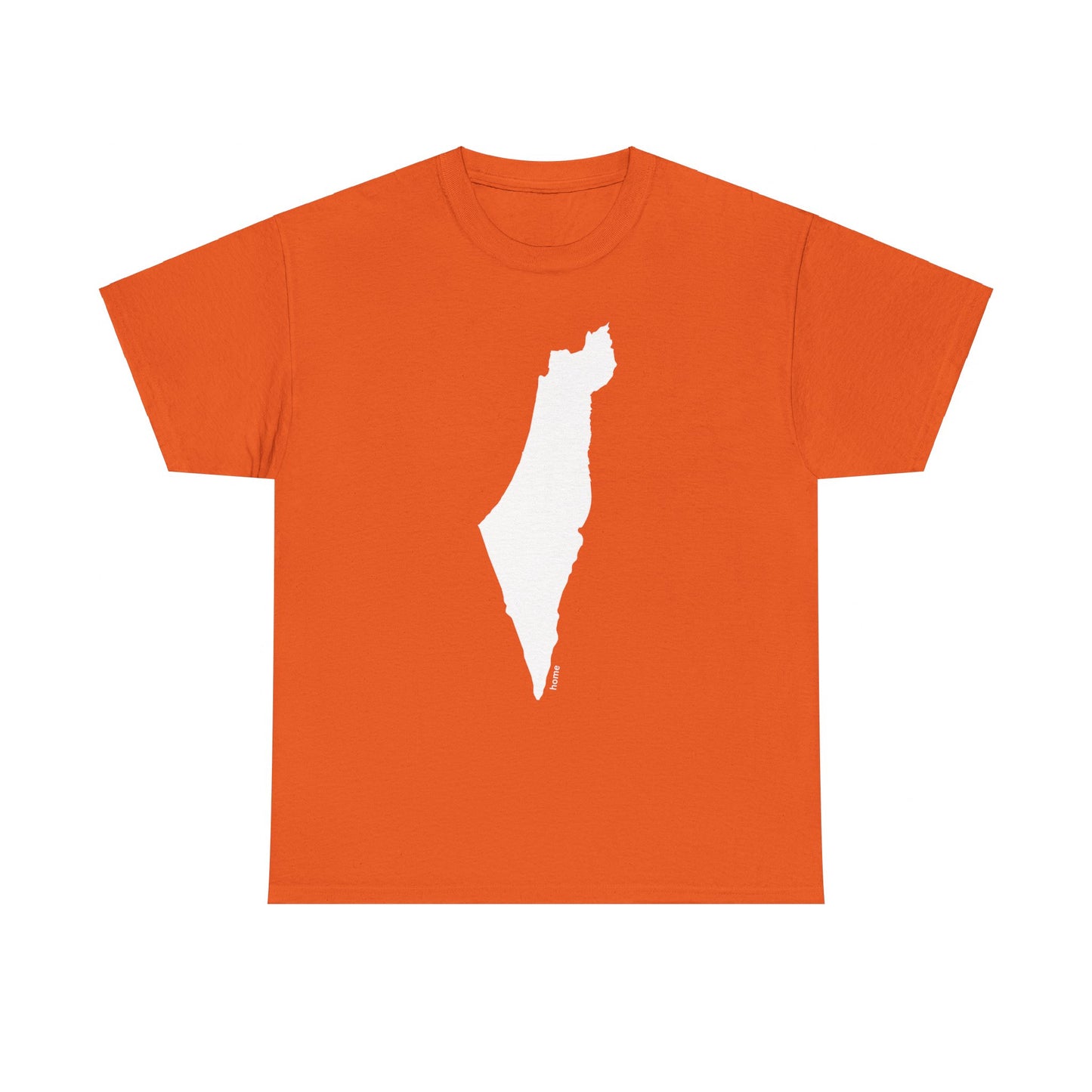 Adult Map of Israel Short Sleeve Tee