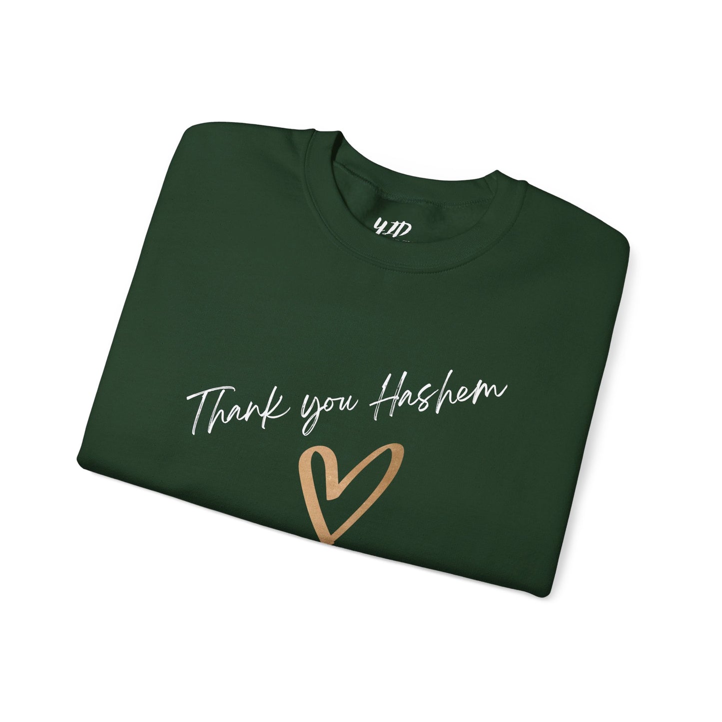 Adult Thank You Hashem Crewneck Sweatshirt