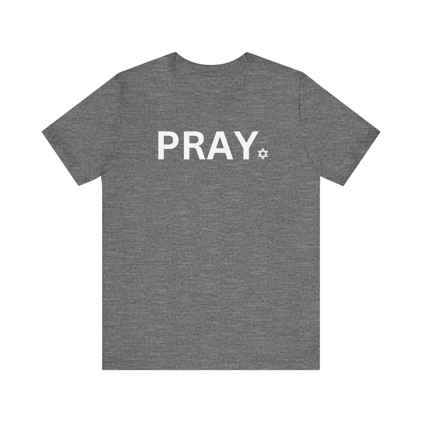 Adult Unisex PRAY Jersey Short Sleeve Tee